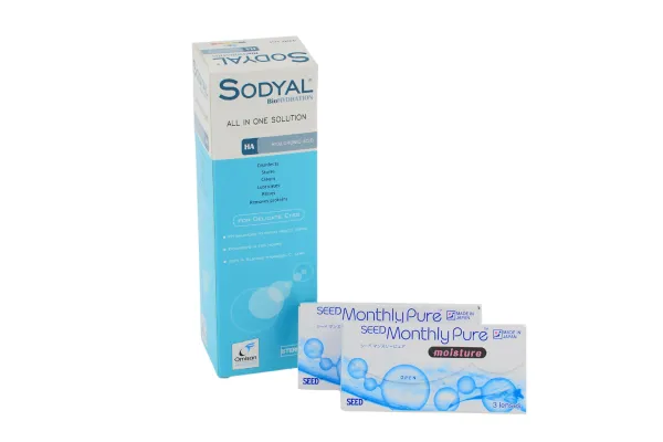 SEED Monthly Pure + KINGITUS Bio Hydration 100 ml